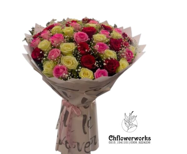 Royal Bloom Medley(50 imported roses)