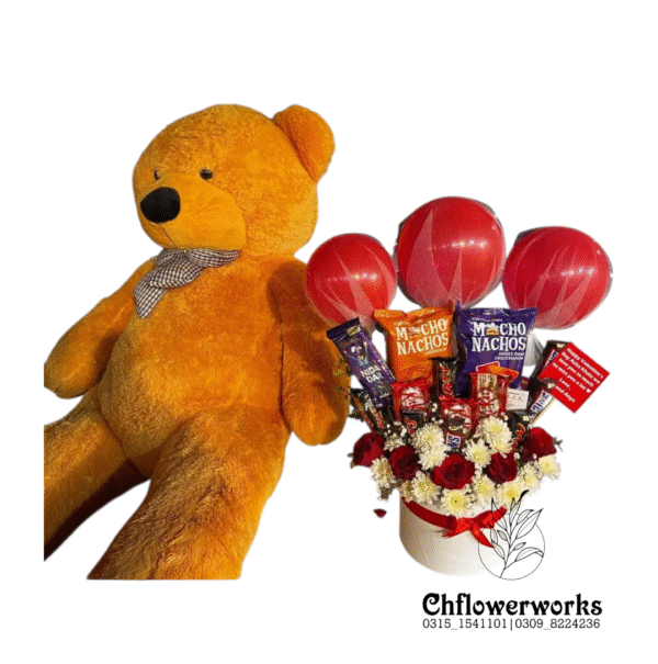 Giant Teddy Love Box