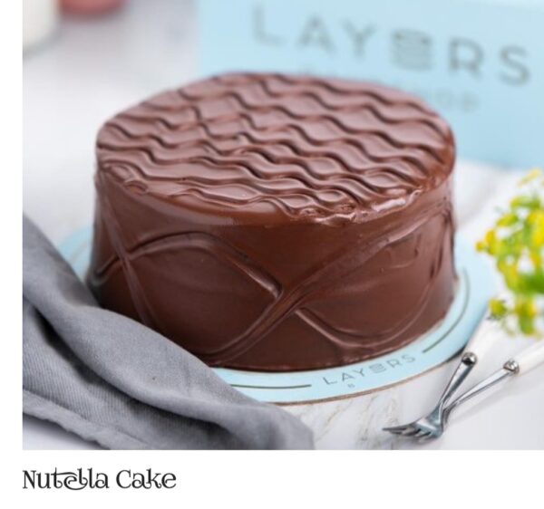 Layers Nutella cake