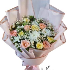 Elegant Pastel Romance Bouquet