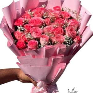 Blush Bloom” – Pink Rose Fantasy