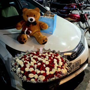 Royal Red & White Celebration Set